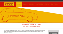 Desktop Screenshot of fahrschule-kebel.de